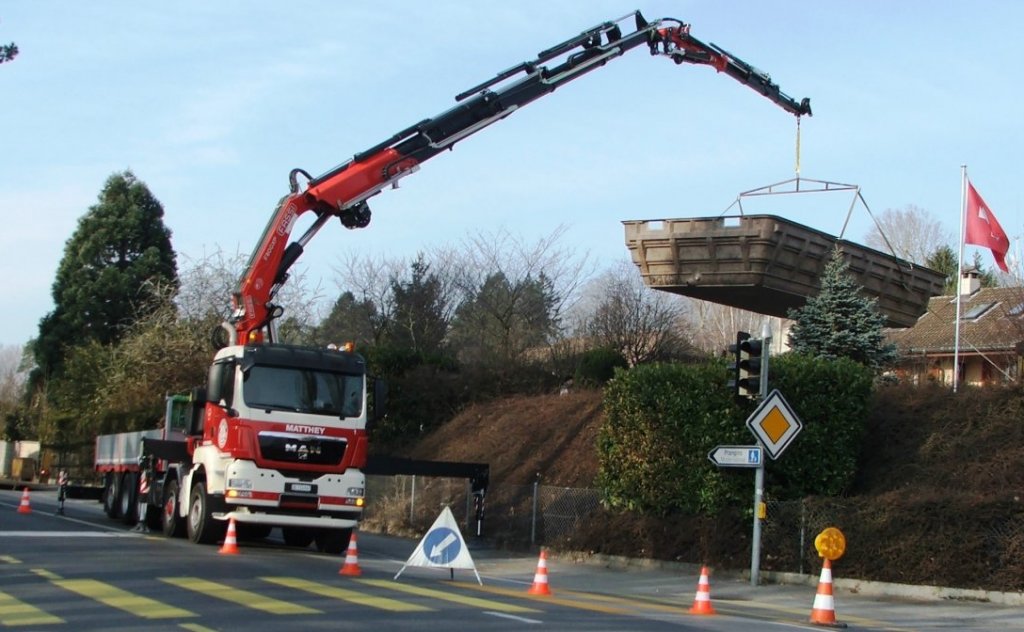 Porteur grue store